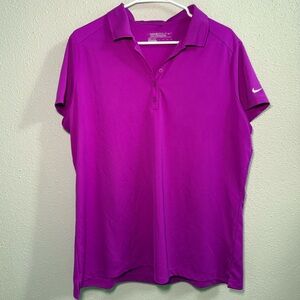 Stunning Purple Nike Golf Polo